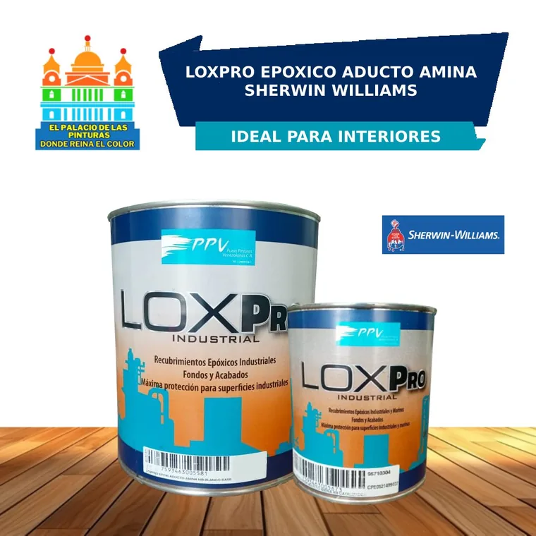 LoxPro Epóxico Aducto Amina Sherwin-Williams disponible en El Palacio de las Pinturas